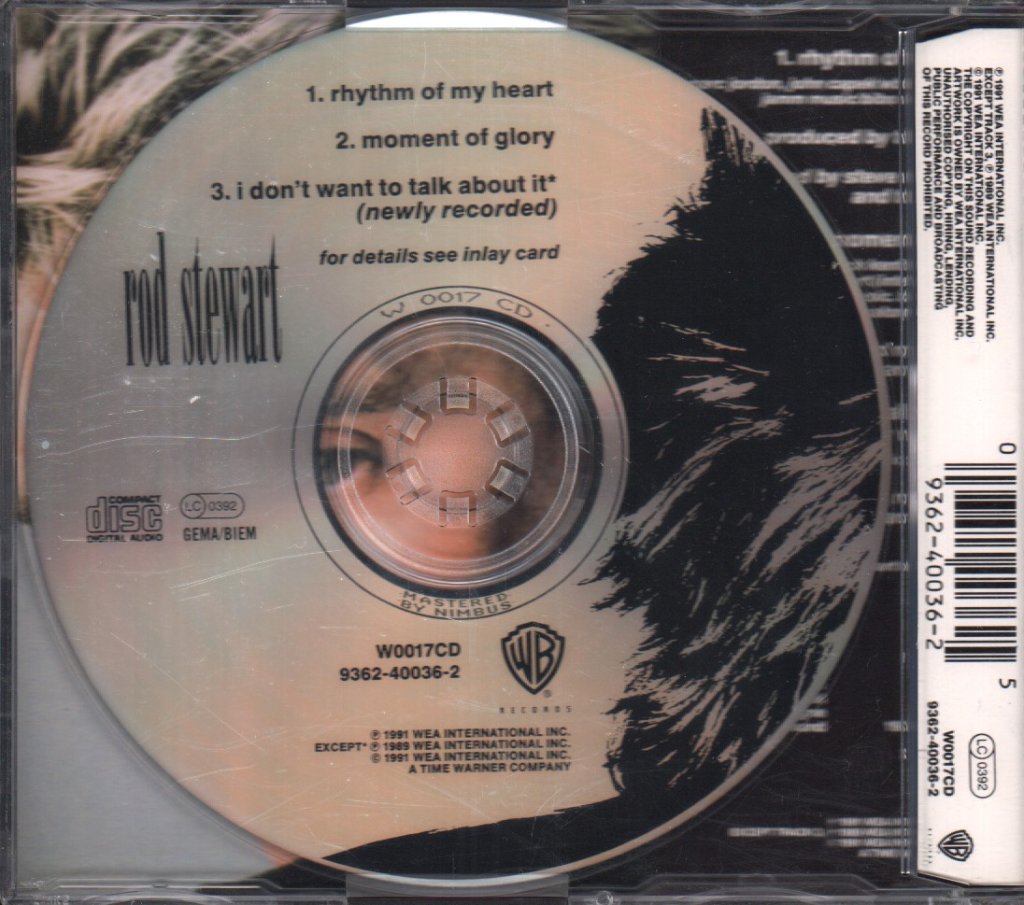 Rod Stewart - Rhythm Of My Heart - Cd