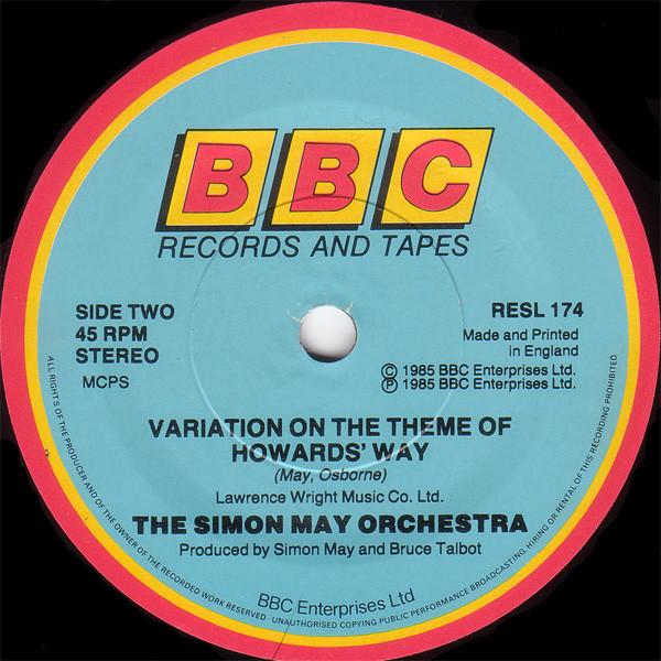 Simon May Orchestra - Howards' Way - 7 Inch