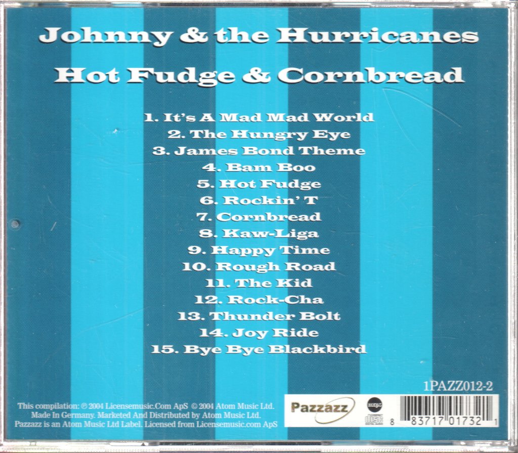 Johnny And The Hurricanes - Hot Fudge & Cornbread - Cd