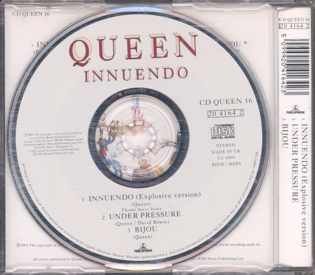 Queen - Innuendo - Cd