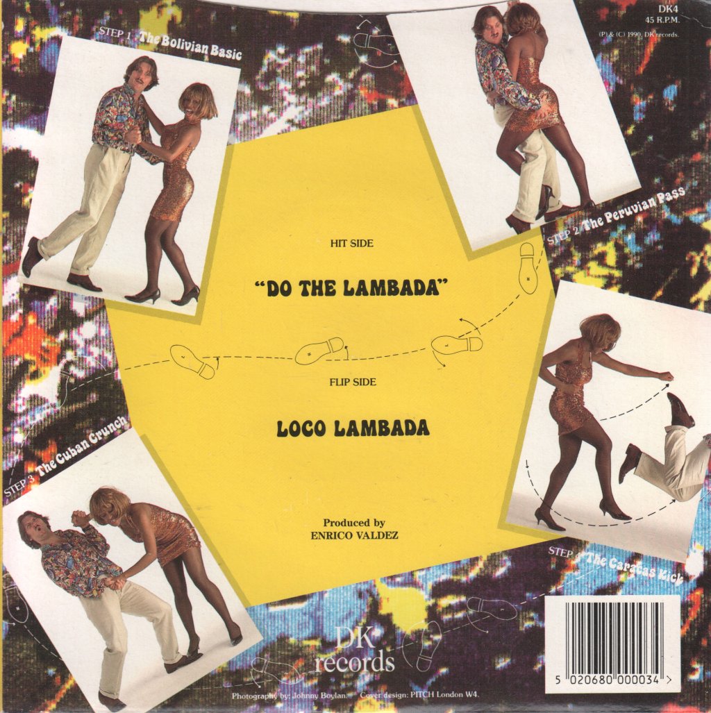 Enrico Valdez Orchestra - Do The Lambada - 7 Inch