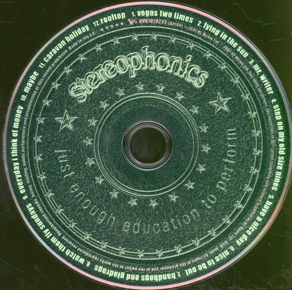 Stereophonics - Just Enough Education To Perform - Cd