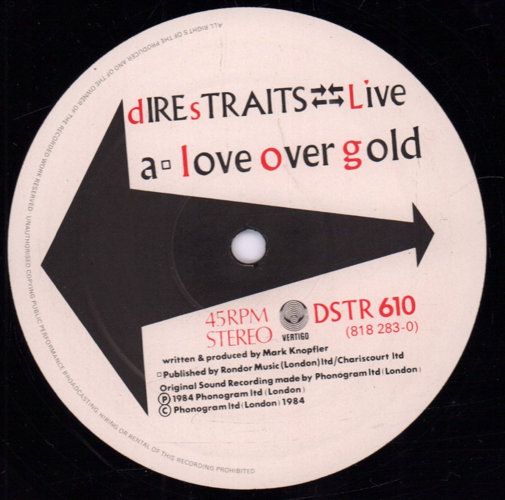 Dire Straits - Love Over Gold - 10 Inch