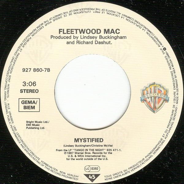 Fleetwood Mac - Isn't It Midnight - 7 Inch