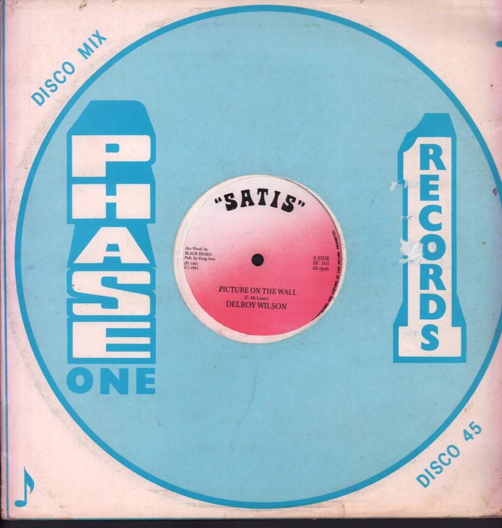 Delroy Wilson - Picture On The Wall - 12 Inch