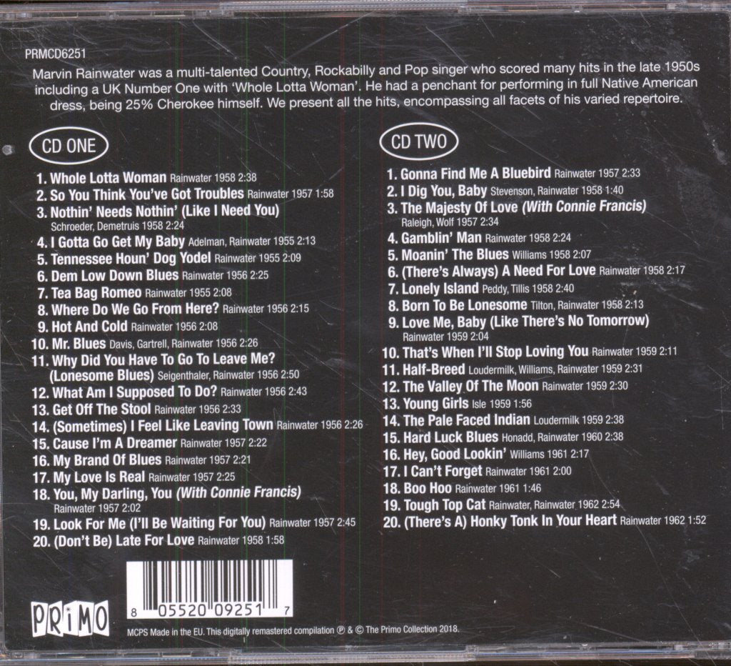 Marvin Rainwater - Essential Recordings - Double Cd