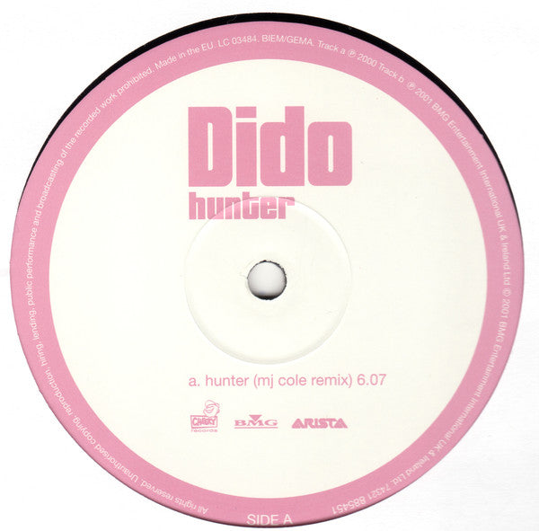 Dido - Hunter - 12 Inch