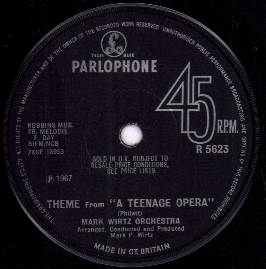 Keith West - Excerpt From A Teenage Opera - 7 Inch