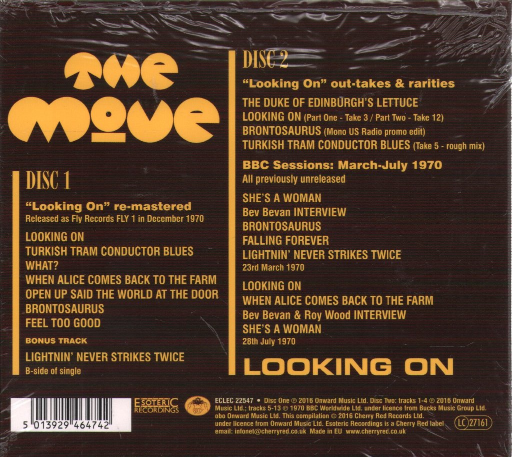 Move - Looking On - Double Cd
