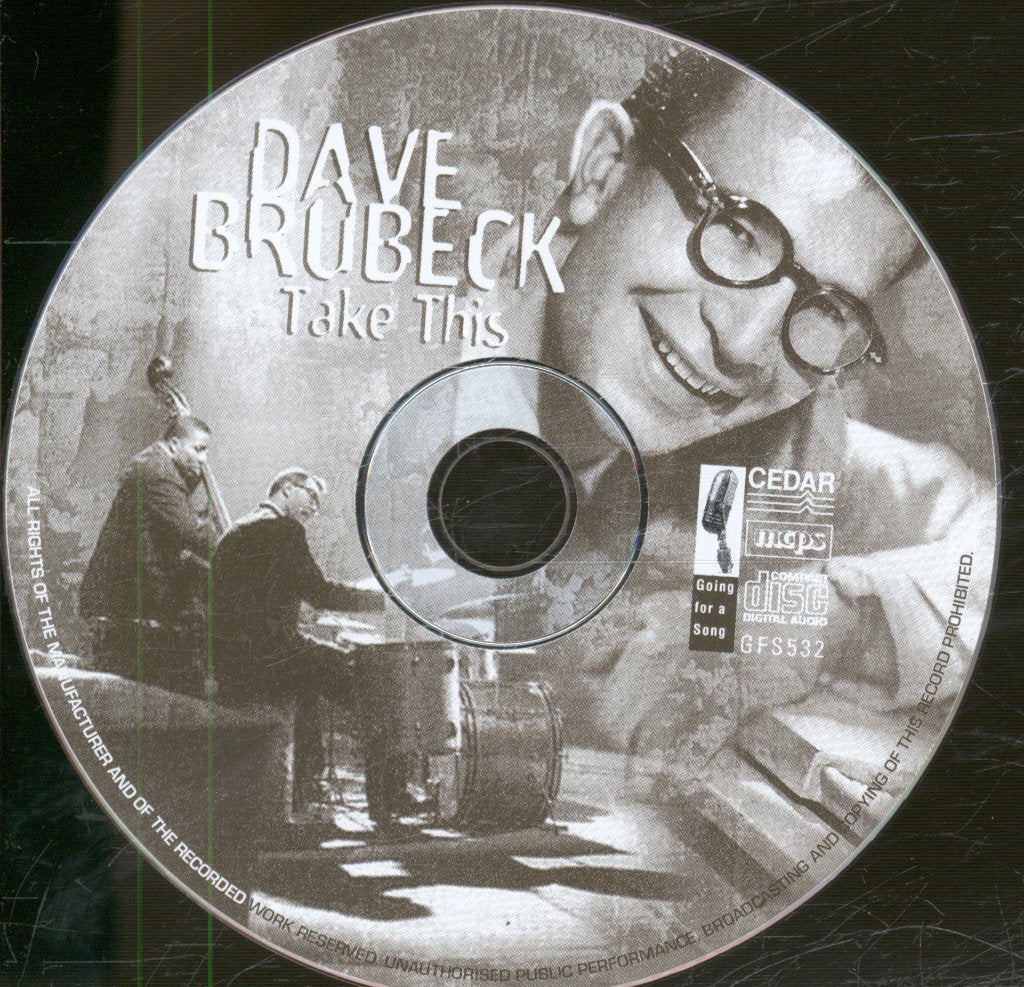 Dave Brubeck - Take This - Cd