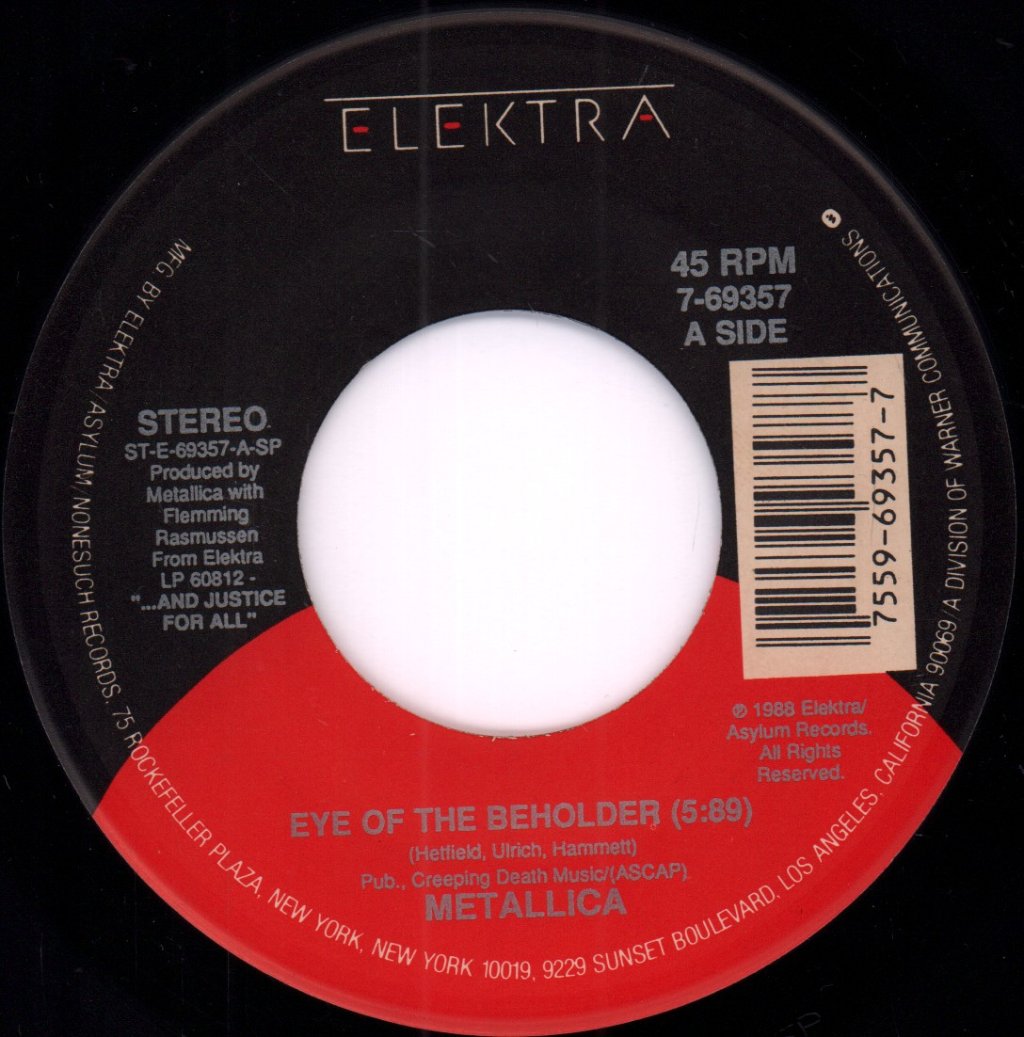 Metallica - Eye Of The Beholder - 7 Inch