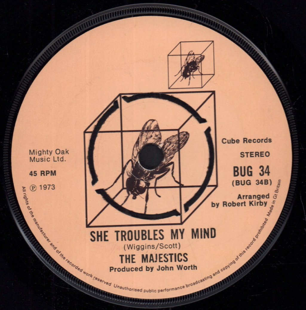 Majestics (70'S) - Living It All Again - 7 Inch