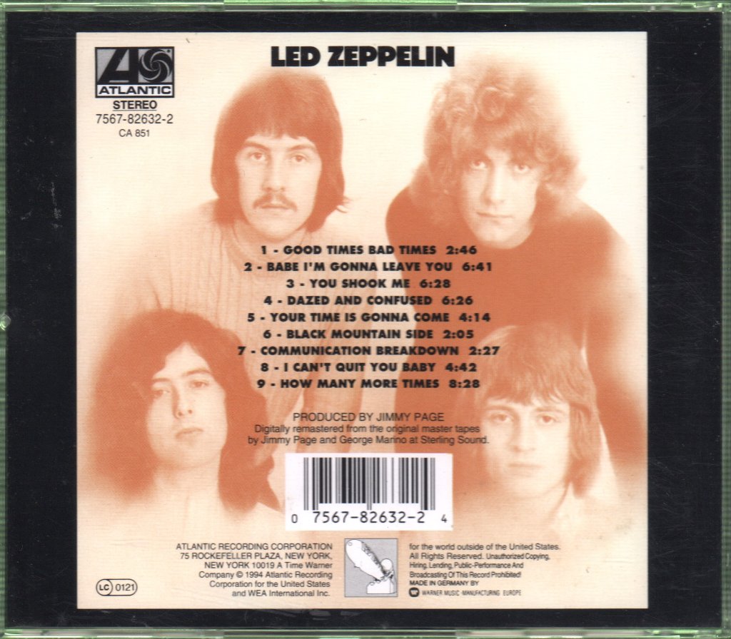 Led Zeppelin - Led Zeppelin - Cd