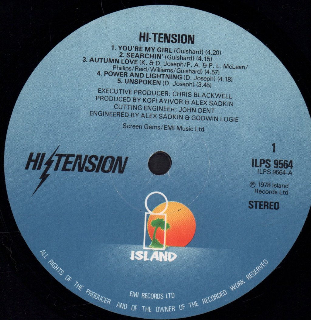 Hi Tension - Hi Tension - Lp