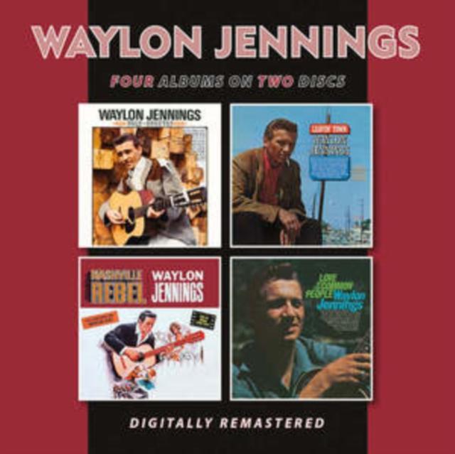 Waylon Jennings - Folk-Country / Leavin' Town / Nashville Rebel / Love of the Common People - Double Cd