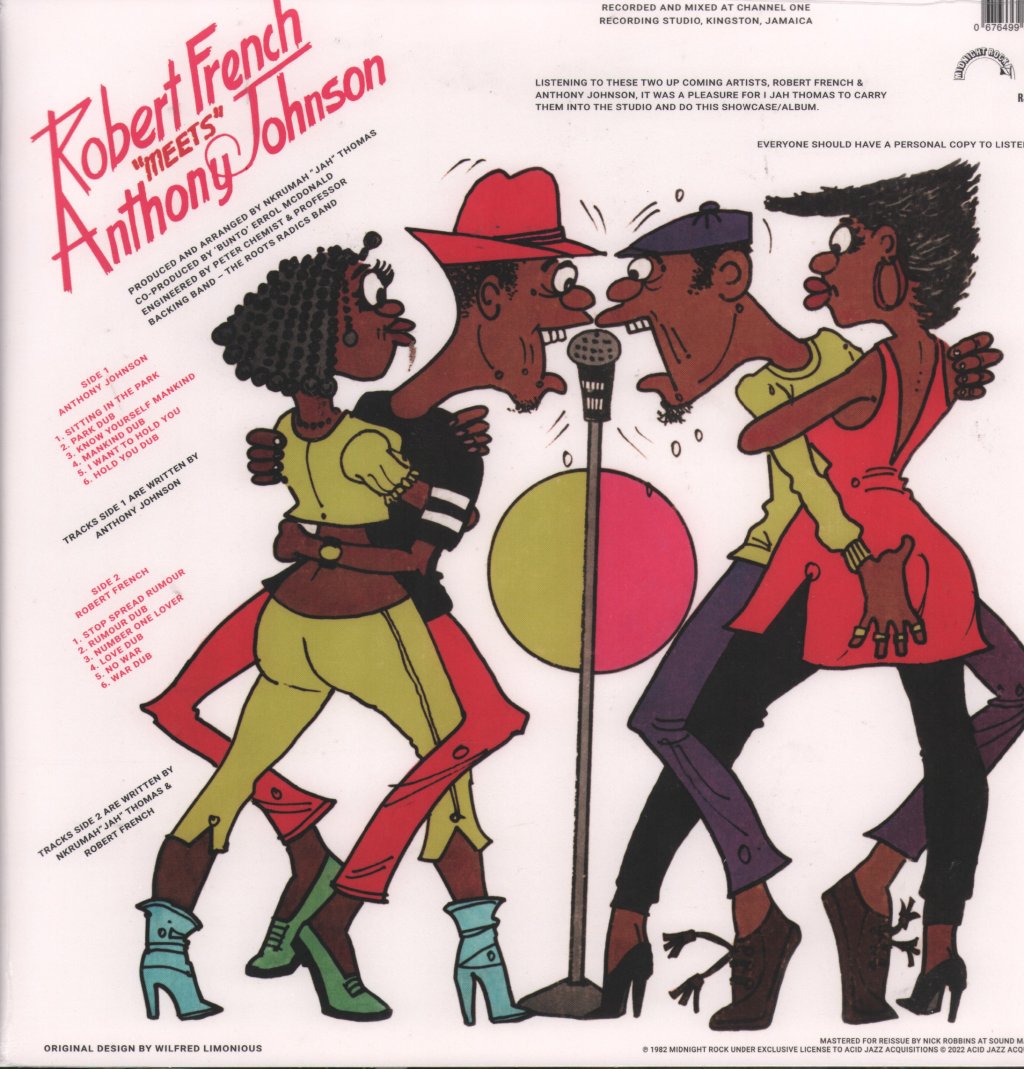 Robert French and Anthony Johnson - Robert French Meets Anthony Johnson - Lp