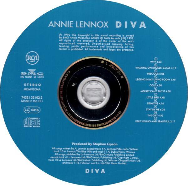 Annie Lennox - Diva - Cd