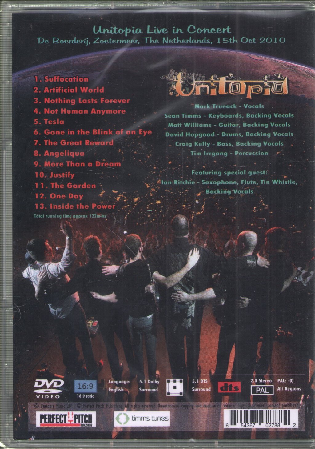 Unitopia - One Night In Europe - Double Dvd