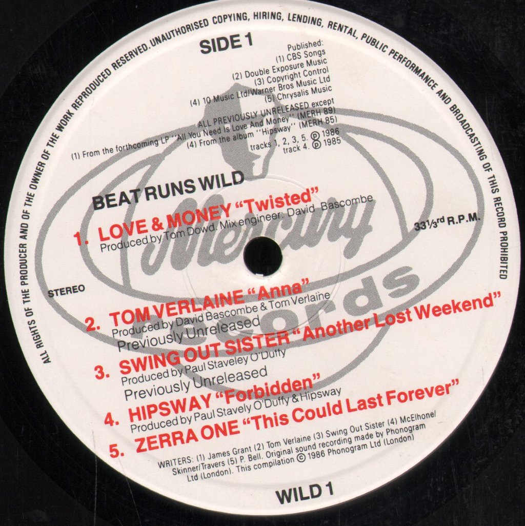 Various Artists - Beat Runs Wild - Lp