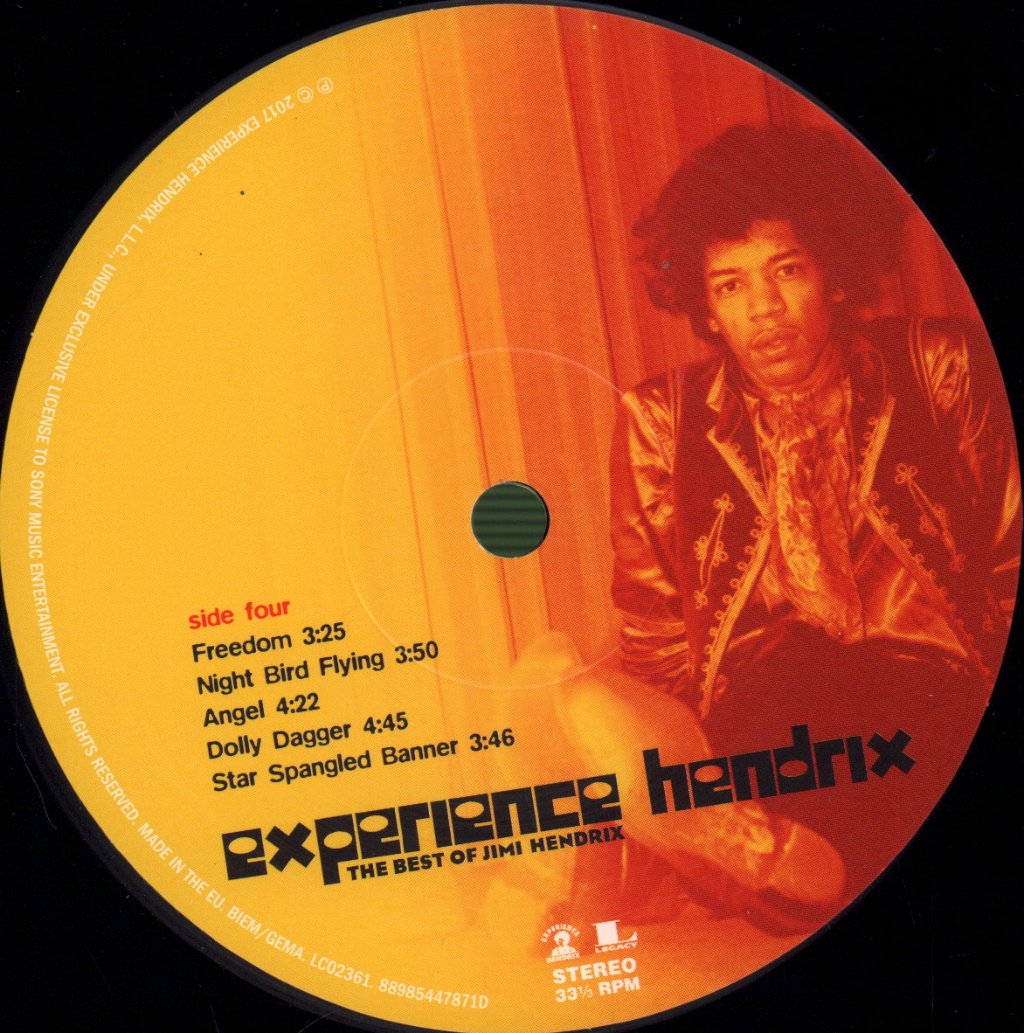 Jimi Hendrix - Experience Hendrix (The Best Of Jimi Hendrix) - Double Lp