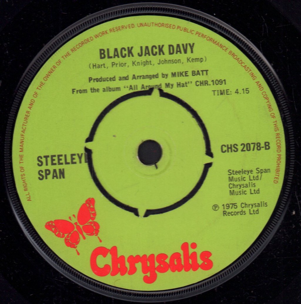 Steeleye Span - All Around My Hat - 7 Inch