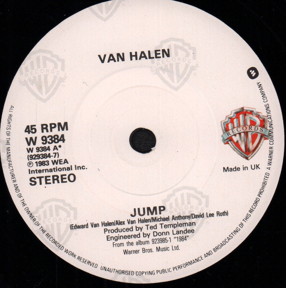 Van Halen - Jump - 7 Inch