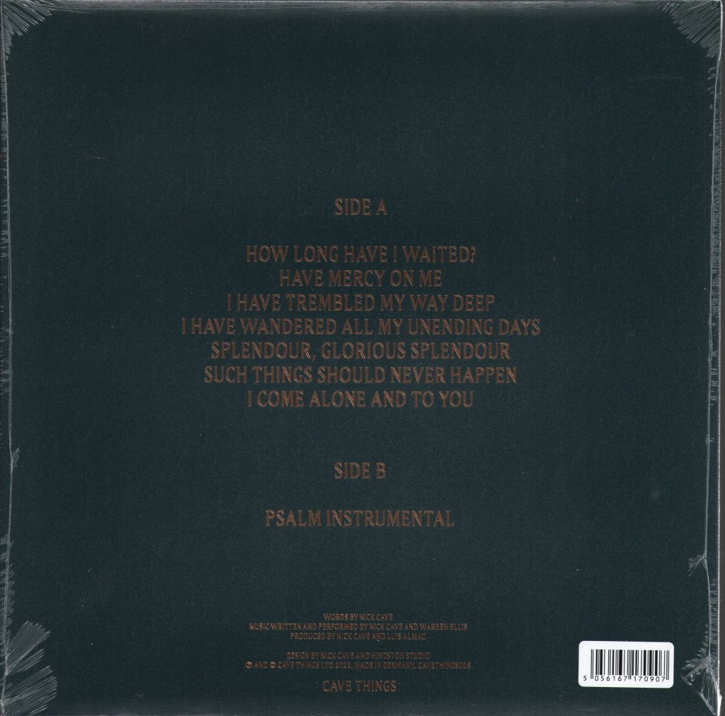 Nick Cave - Seven Psalms - 10 Inch
