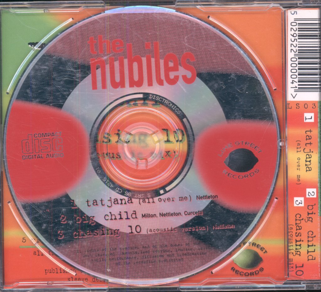 Nubiles - Tatjana (All Over Me) - Cd