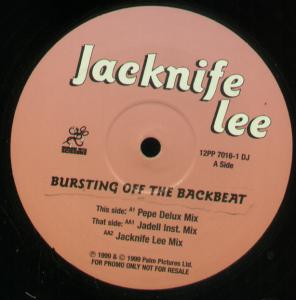 Jacknife Lee - Bursting Off The Backbeat - 12 Inch