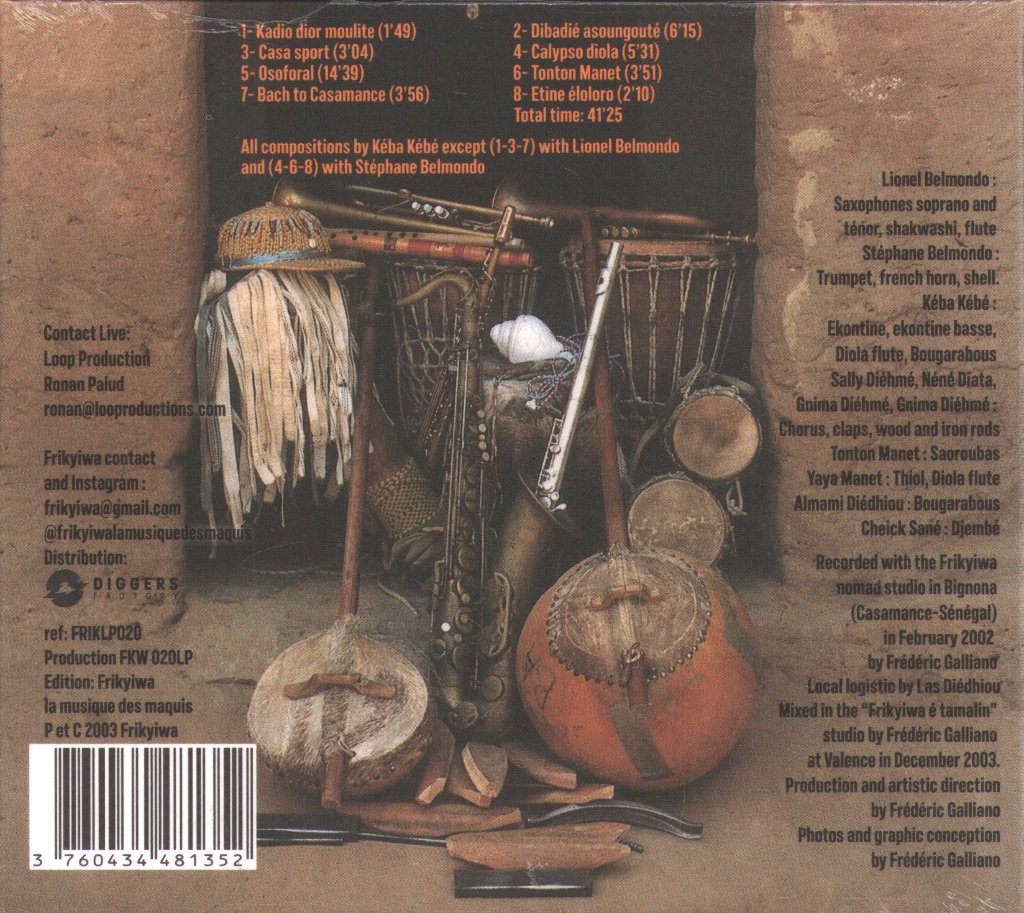 Lionel Et Stephane Belmondo Feat. Keba Kebe Diolas Orchestra - Calypso Diola - Cd