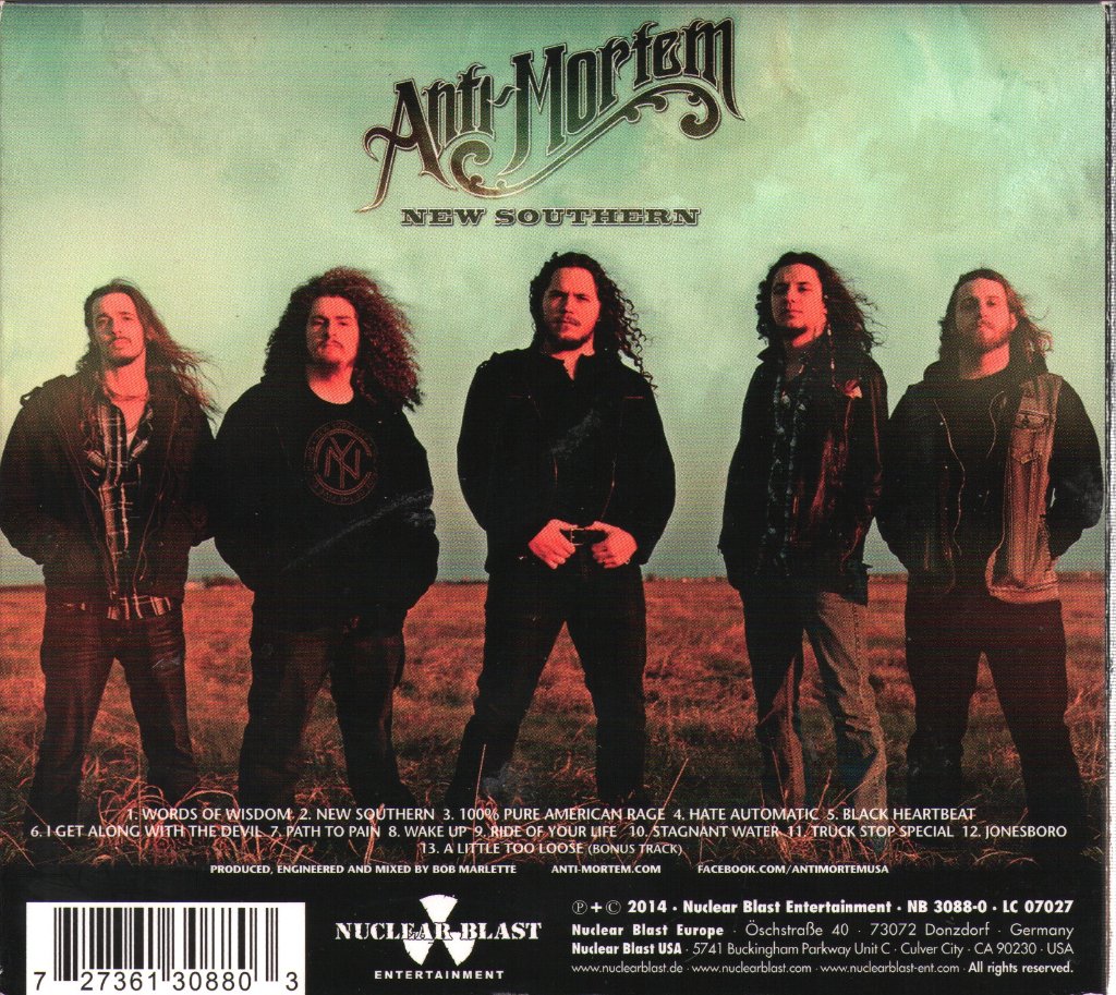 Anti-Mortem - New Southern - Cd