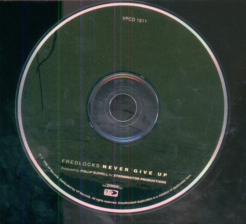 Fredlocks - Never Give Up - Cd