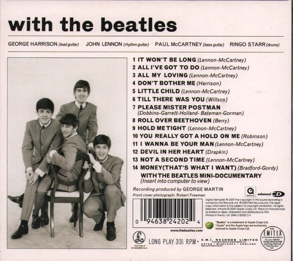 Beatles - With The Beatles - Cd