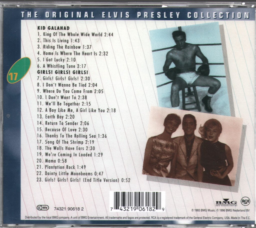 Elvis Presley - Kid Galahad And Girls! Girls! Girls! - Cd