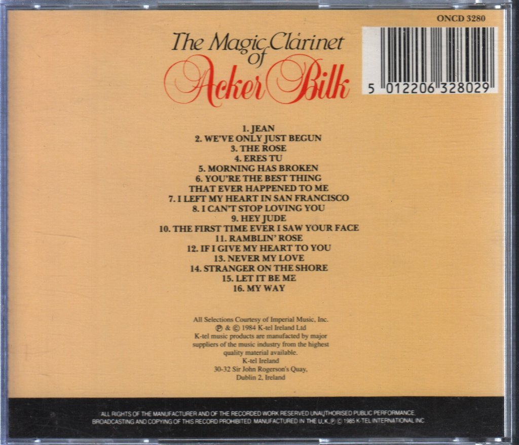 Acker Bilk - Magic Clarinet Of - Cd