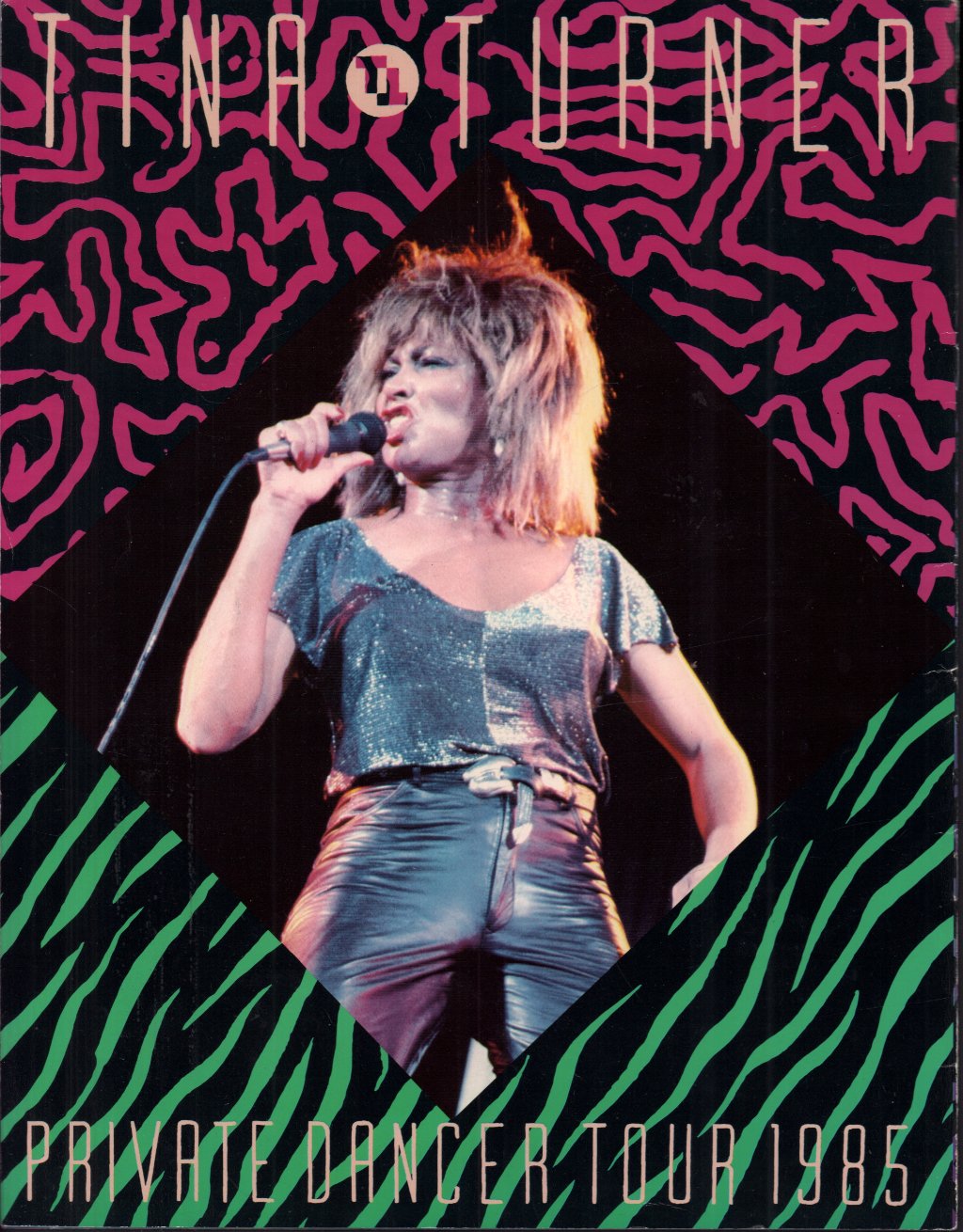 Tina Turner - Private Dancer Tour 1985 - Tour Programme