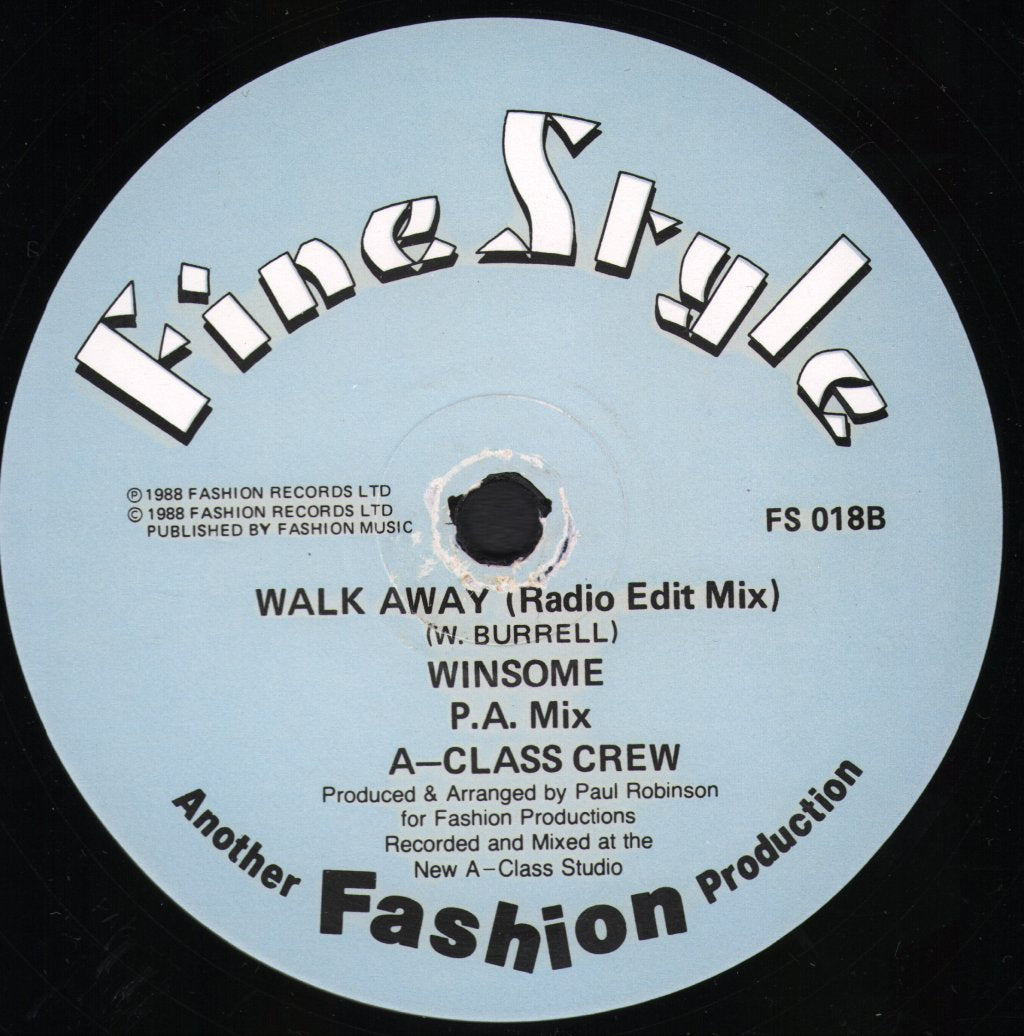 Winsome - Walk Away - 12 Inch