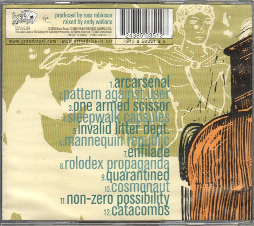 At The Drive In - Relationship Of Command - Cd