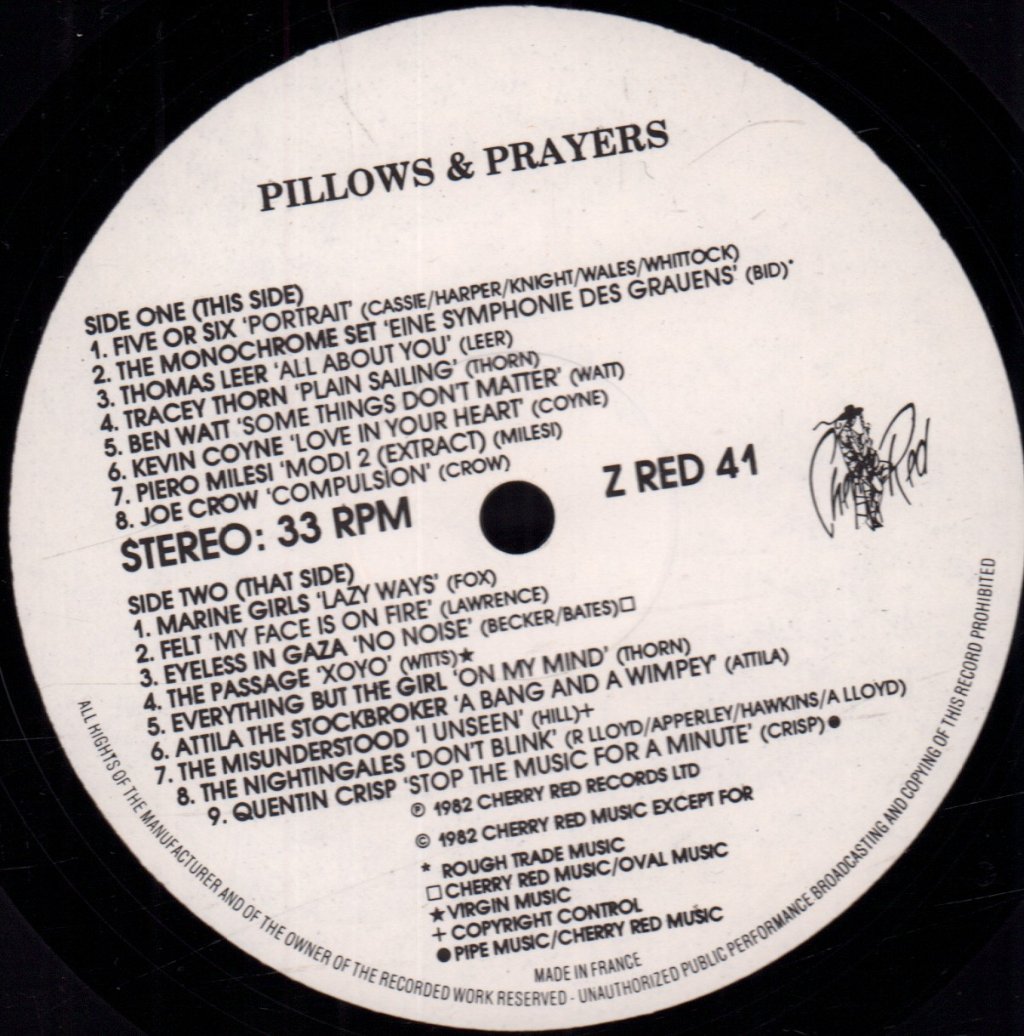 Various Artists - Pillows And Prayers - Lp
