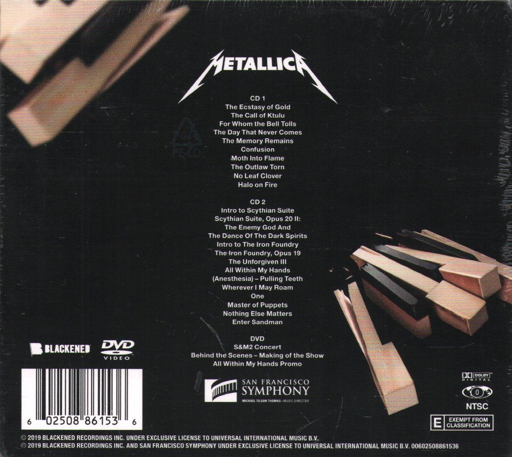 Metallica & San Francisco Symphony - S&M2 - Cd Set