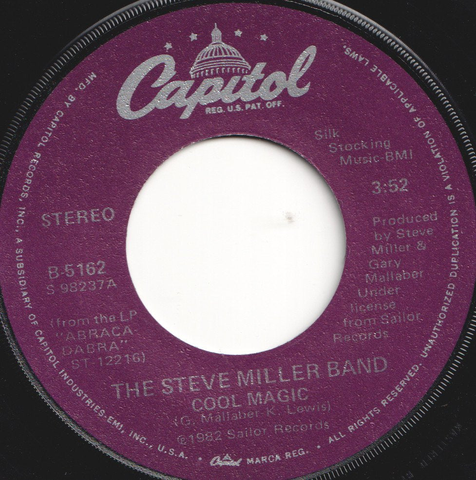 Steve Miller Band - Cool Magic - 7 Inch