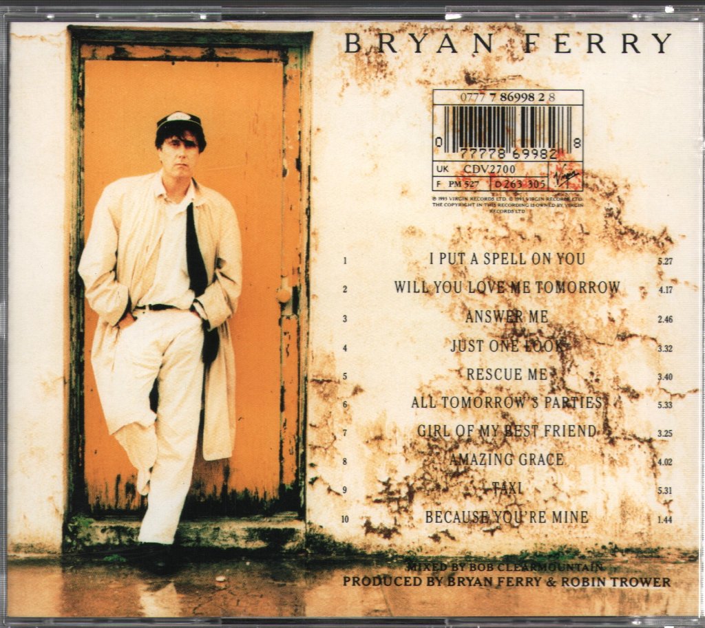 Bryan Ferry - Taxi - Cd