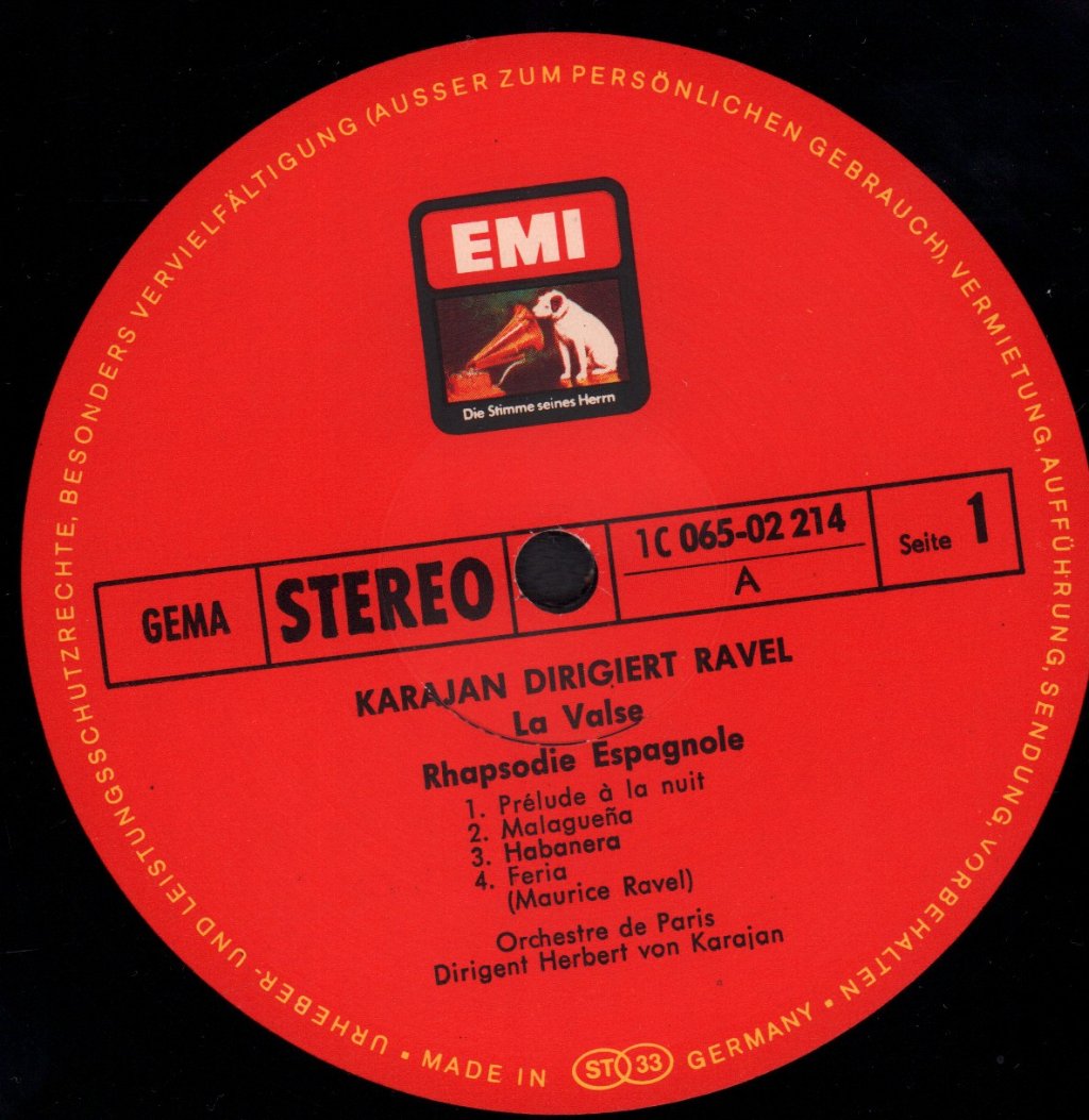 Karajan Dirigiert Ravel - Karajan Dirigiert Ravel - Lp