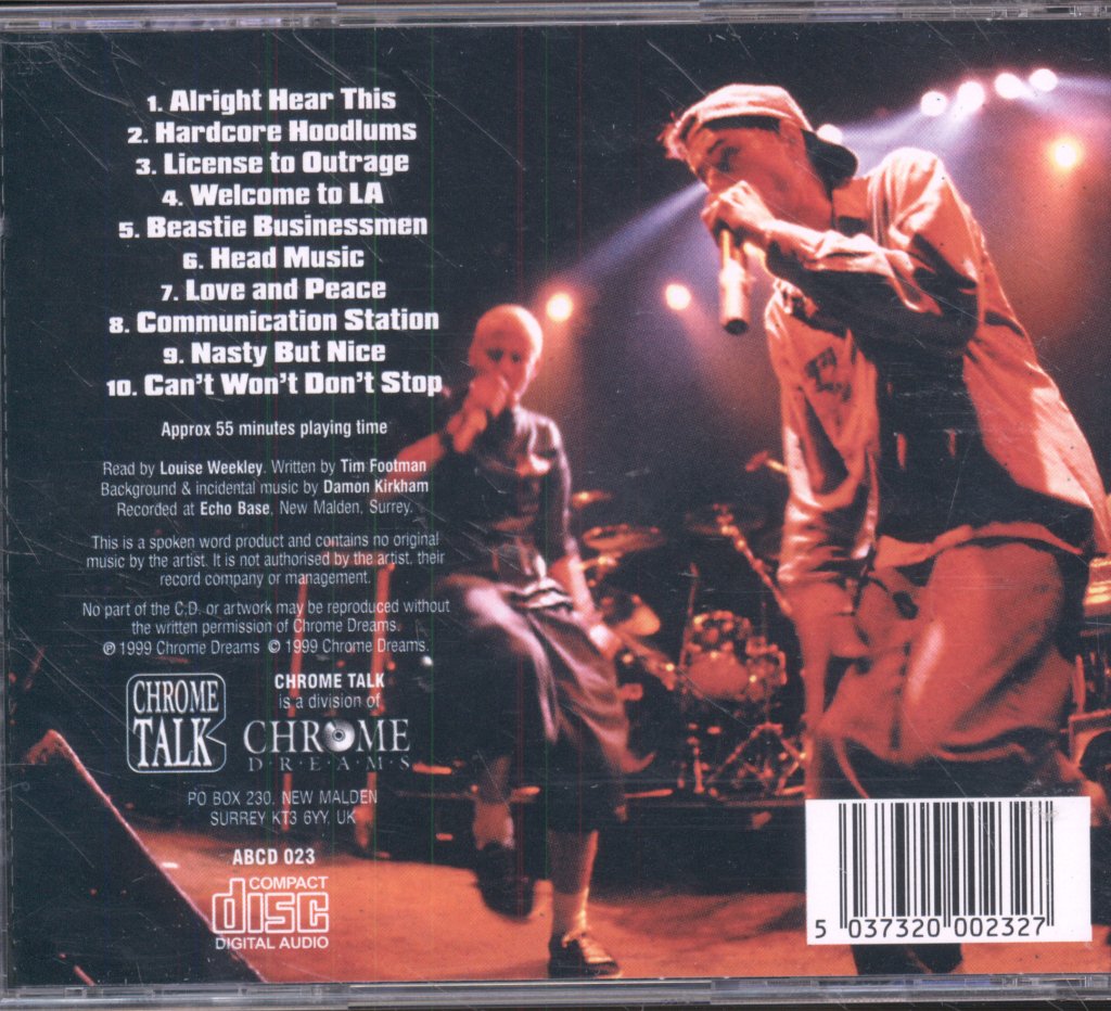 Beastie Boys - Maximum Beastie Boys (The Unauthorised Biography Of The Beastie Boys) - Cd