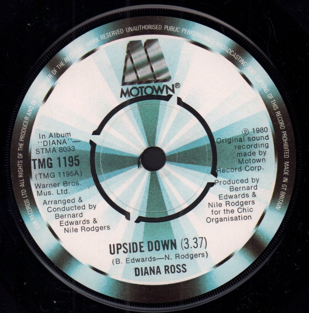 Diana Ross - Upside Down - 7 Inch