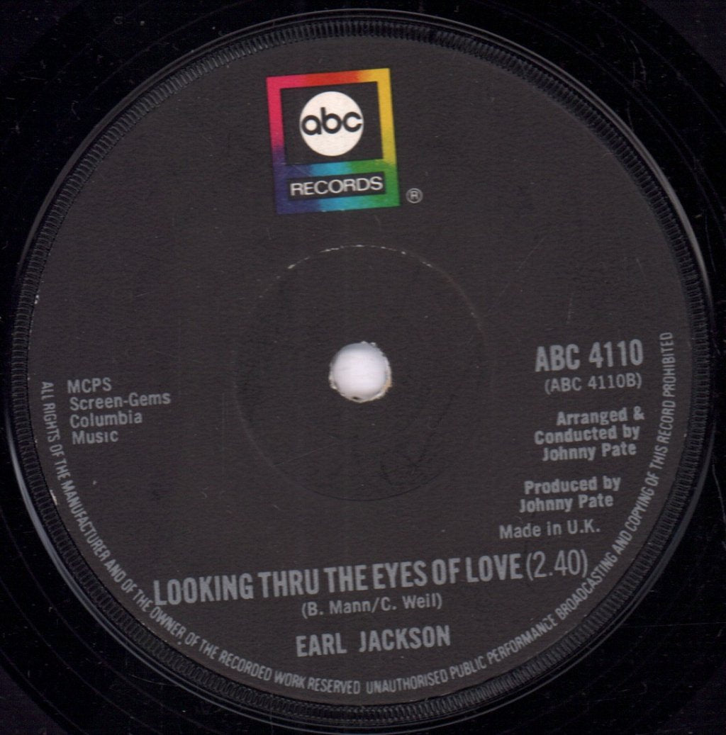 Earl Jackson - Soul Self Satisfaction - 7 Inch
