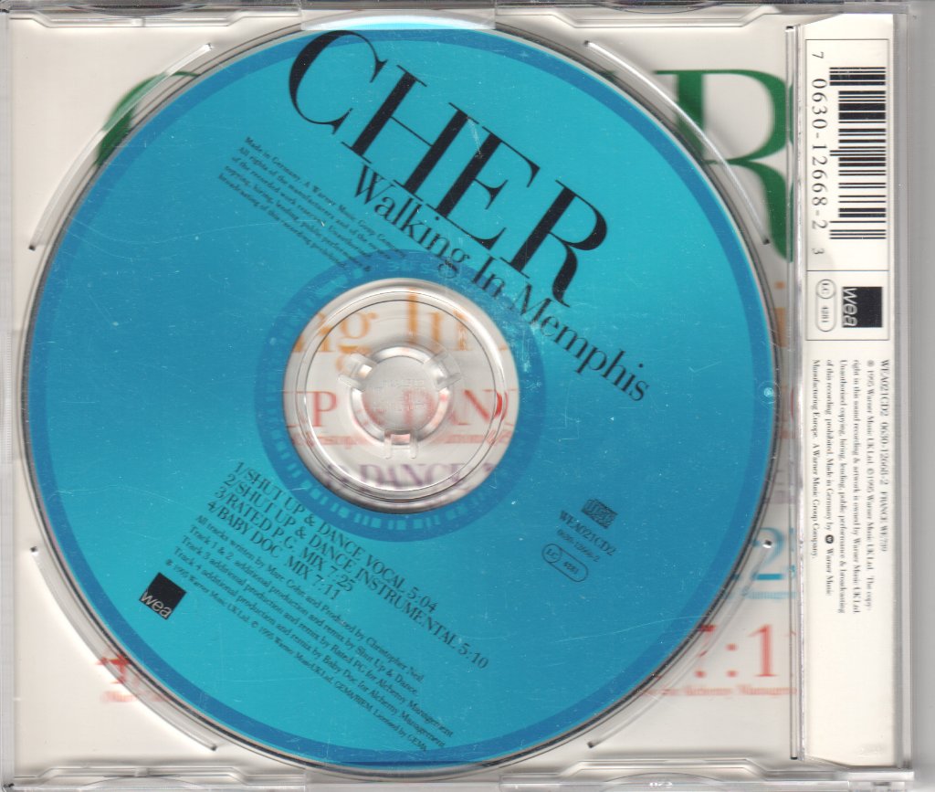 Cher - Walking In Memphis - Cd