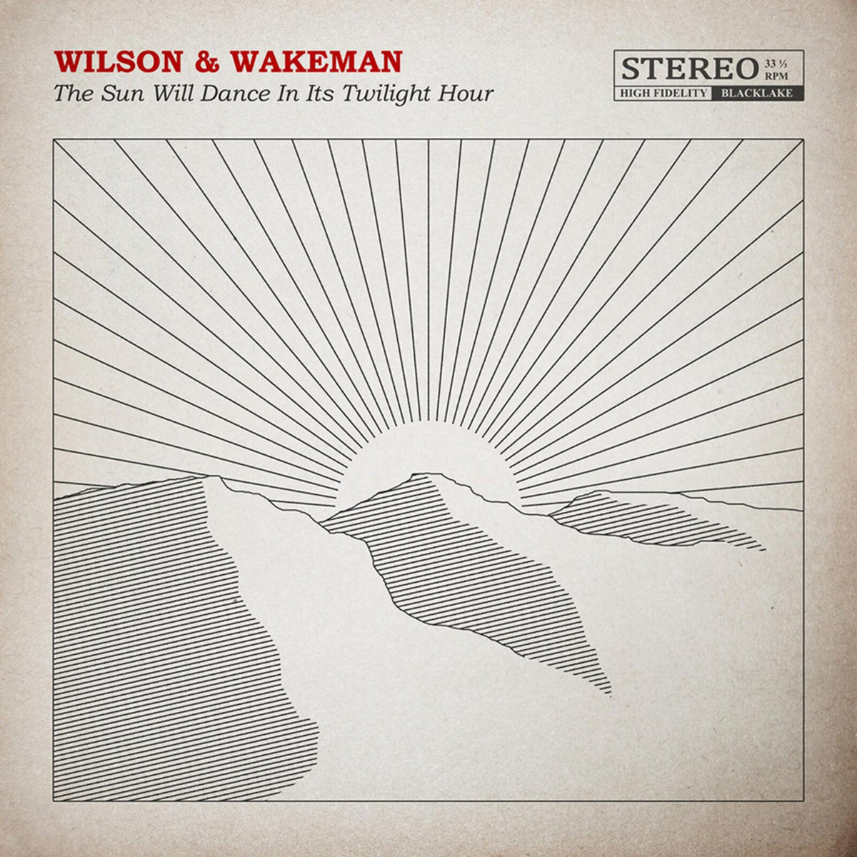 Damian Wilson and Adam Wakeman - Sun Will Dance In Its Twilight Hour - Lp