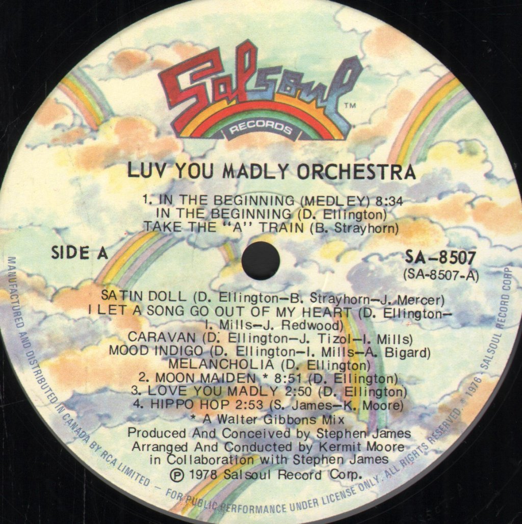 Luv You Madly Orchestra - Luv You Madly Orchestra - Lp
