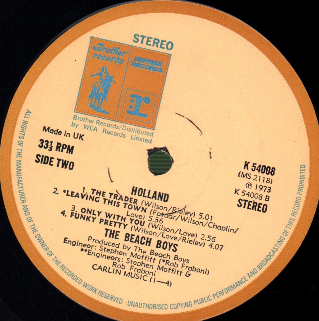 Beach Boys - Holland - Lp